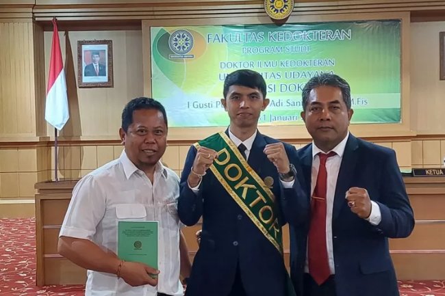 Kisah I Gusti Putu Ngurah Adi Santika: Penelitian Saat Covid, Wasit Internasional Kabaddi yang Meraih Gelar Doktor