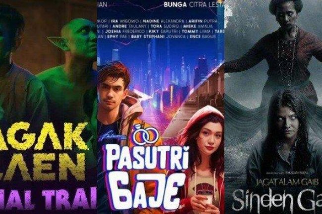6 Film Tayang Februari 2024 di Bioskop Lengkap Sinopsisya, Pasutri Gaje hingga Sinden Gaib