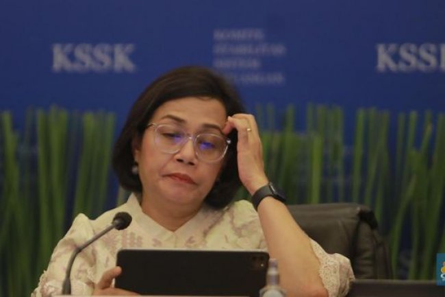 Sri Mulyani Bilang Gini Soal Jokowi Makin Gencar Bagi Bansos
