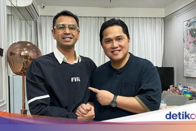 Erick Thohir soal Raffi Ahmad Dituding Pencucian Uang: Dia Kerja Mati-matian