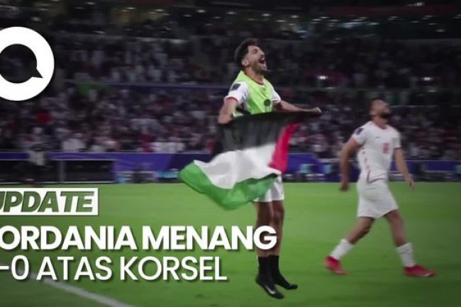 Gol-gol Kemenangan Yordania atas Korsel di Piala Asia 2023