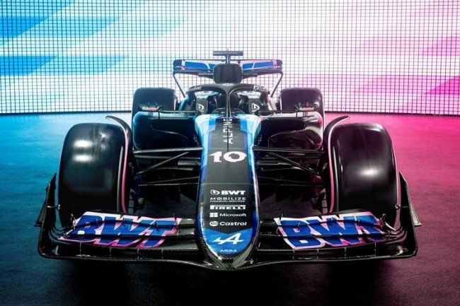 Foto: BWT Alpine F1 Team Kembali Usung 2 Corak Mobil di Formula 1 2024