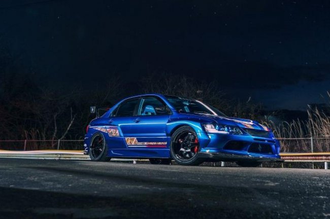 Mitsubishi Evolution IX Saber Industries Siap Mendunia dengan Tampil di Jepang