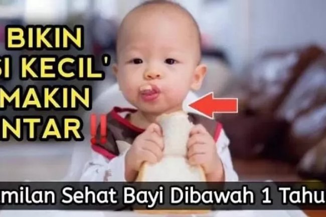 Orang Tua Harus Tau! Inilah 7 Rekomendasi Cemilan Atau Jajana Yang Sehat dan Bergizi Serta Baik Untuk Anak Bayi 1 Tahun