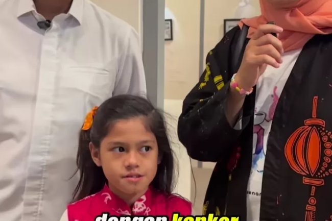 Tetaplah Semangat Aleena, Pengidap Kanker Teratoma Imatur yang Jalani Kemoterapi Sejak Usia 6 Bulan