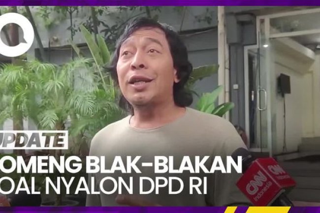 Uhuy! Kata Komeng soal Nyalon Jadi Anggota DPD-Pakai Foto Nyeleneh