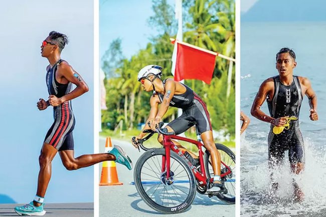 Ronald Mengejar Prestasi Internasional, Bersiap Hadapi Asia Triathlon Cup 2024
