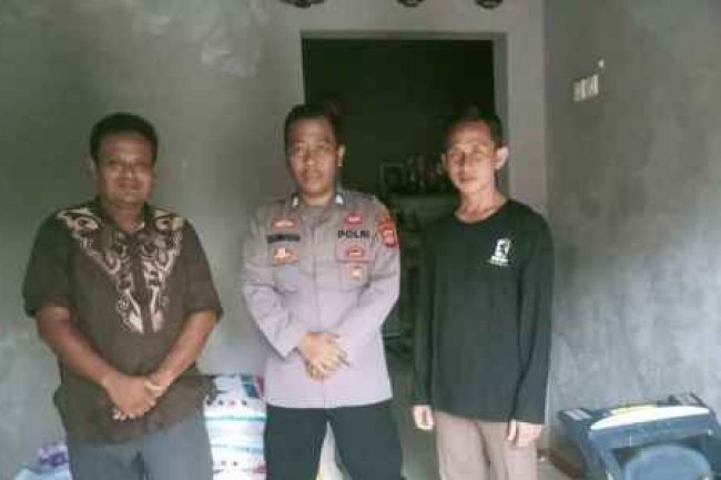 Bhabinkamtibmas Polsek Wanasalam Polres Lebak Sambangi Warga