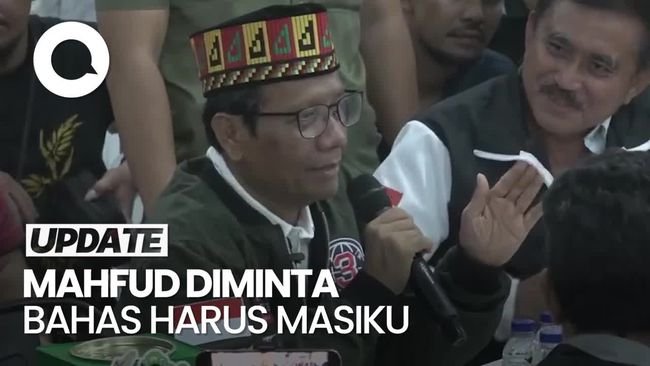 Ditanya Kabar Harun Masiku, Ini Jawaban Mahfud Md