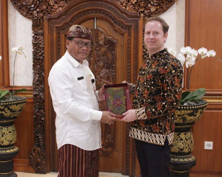 Wakil Dubes Inggris Tawarkan Kerjasama Pengembangan Wisata dan Teknologi Informasi pada Kota Denpasar