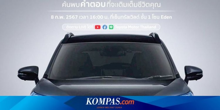Toyota Corolla Cross Facelift Meluncur 8 Februari di Thailand