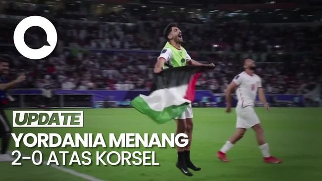 Gol-gol Kemenangan Yordania atas Korsel di Piala Asia 2023