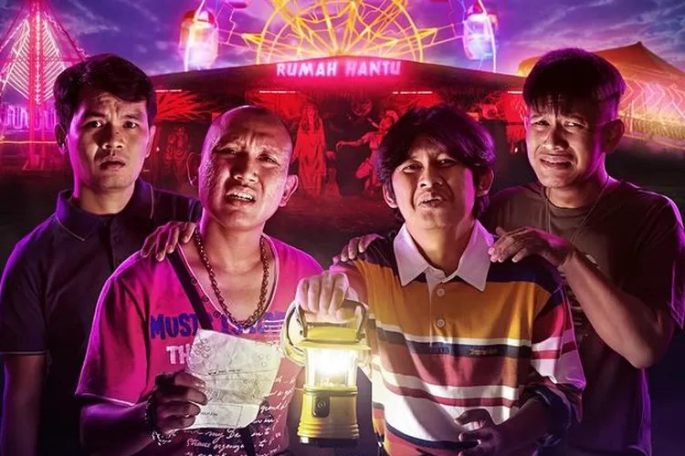 Sinopsis Film Agak Laen, Kisah 4 Pemuda yang Bekerja di Rumah Hantu Disebuah Pasar Malam