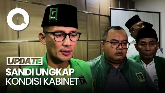 Sandiaga Uno: Kondisi Kabinet Jokowi Asyik-asyik Saja