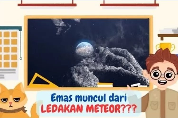 Misteri Kemunculan Emas di Bumi, Apakah Berasal dari Ledakan Meteor??