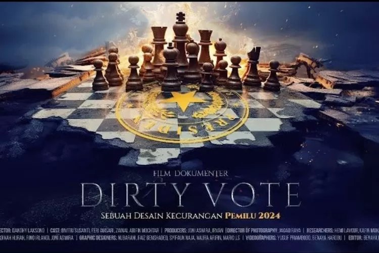 Belum Nonton Dirty Vote? Begini Sinopsis Film Dokumenter YouTube Tema Kecurangan Pemilu 2024