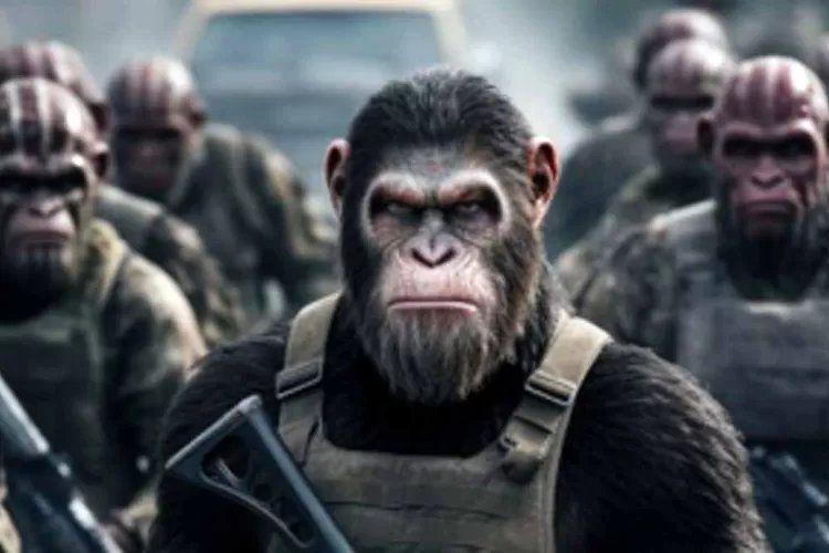 Sinopsis Kingdom of the Planet of the Apes, ketika Bangsa Kera Menjajah Manusia