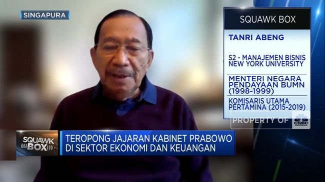Jika Prabowo Presiden RI, Tanri Abeng Usul Ada Menko Baru Bidang SDA