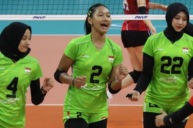 Ranking Akhir AVC Challenge Cup 2024 Putri: Timnas Voli Indonesia Duduki di Peringkat Berapa?