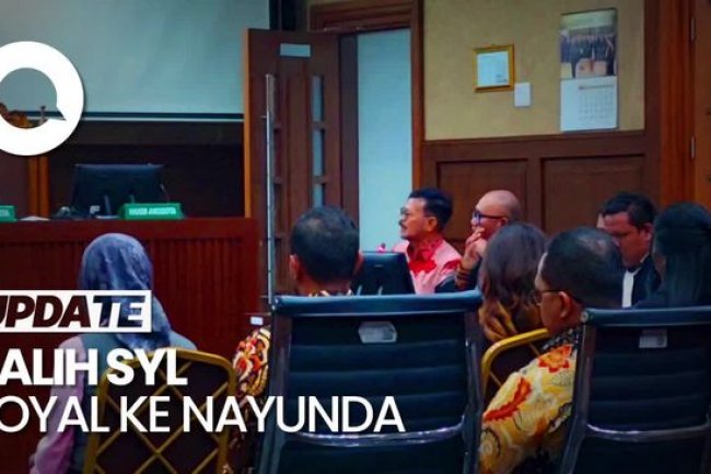 Dalih SYL Royal ke Biduan, Ungkap Utang Budi-Ingin Bantu Warga Sesuku