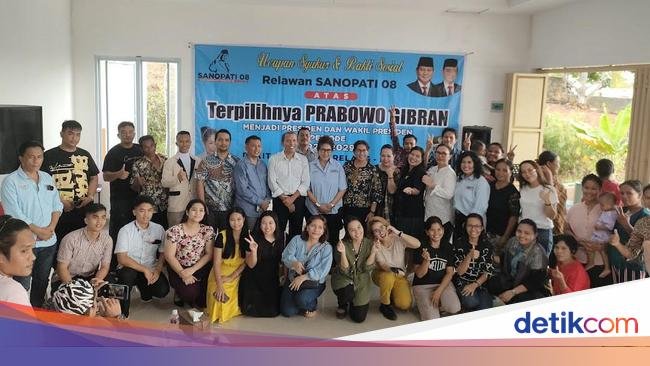 Prabowo Presiden Terpilih, Relawan di Batam Syukuran-Berbagi Sembako