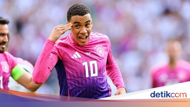 Jamal Musiala 2 Pertandingan 2 Gol di Euro 2024