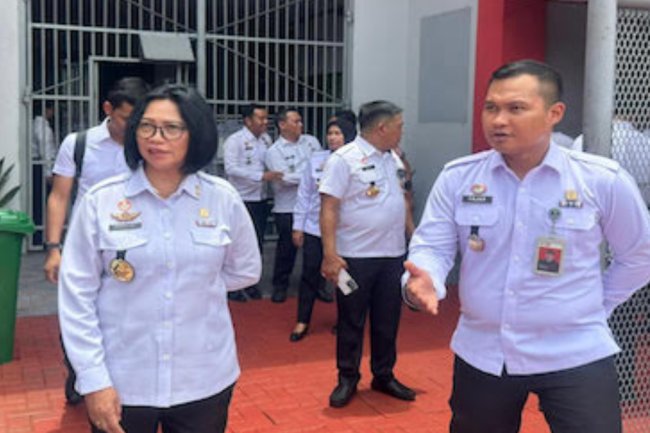 Rutan Batam Terima Kunjungan Direktur Teknologi Informasi dan Kerja Sama Pemasyarakatan