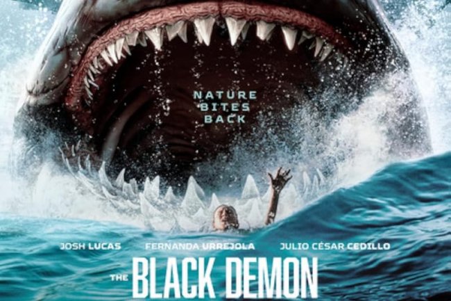 Sinopsis Film The Black Demon Perjuangan Bertahan Hidup Melawan Hiu Raksasa