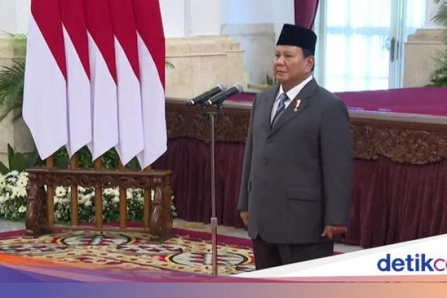 Prabowo Resmi Lantik Basuki Hadimuljono sebagai Kepala Otorita IKN