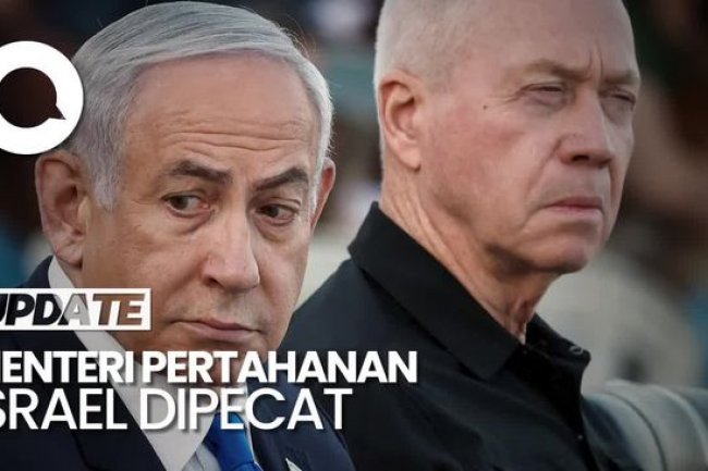 Video: Netanyahu Pecat Menteri Pertahanan Israel Yoav Gallant
