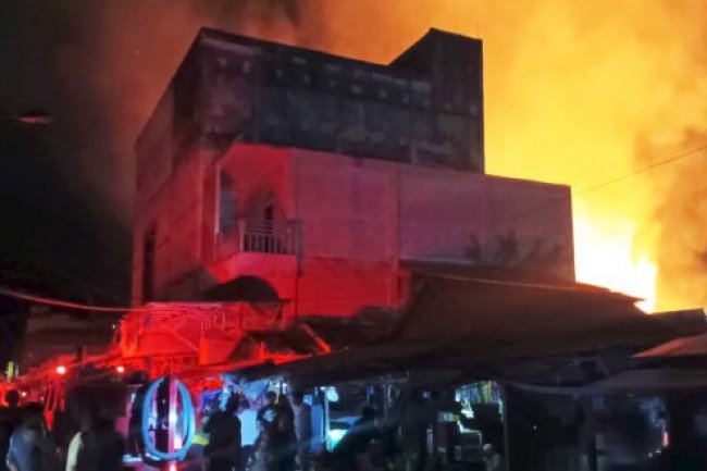 Tidak Ada Korban Jiwa Pada Peristiwa Kebakaran Pasar Terowongan Buntok