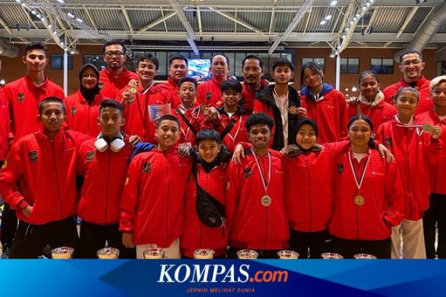 Siswa Indonesia Raih 15 Medali Ajang Karate Internasional di Belanda