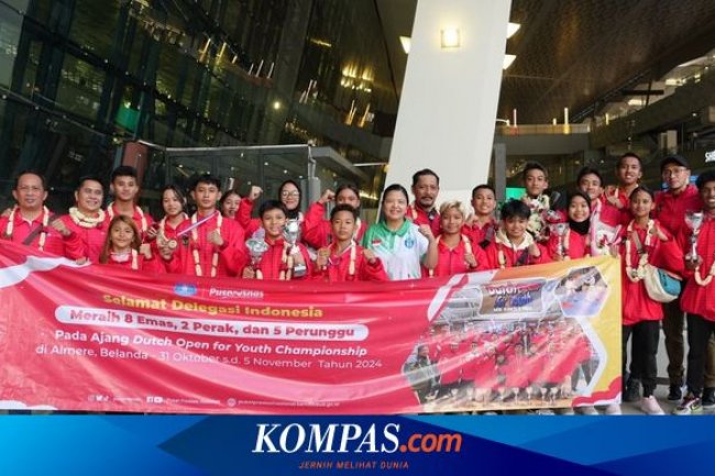 Pelajar Indonesia Borong 15 Medali di Ajang Karate Internasional