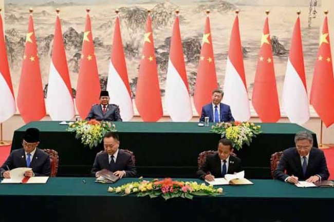 RI dan China Tandatangani dua MoU Strategis Bidang Mineral