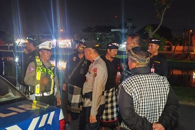 Kerap Terjadi Peristiwa Kejahatan Viral, Taman Pancing Ditongkrongi Polisi da Pecalang