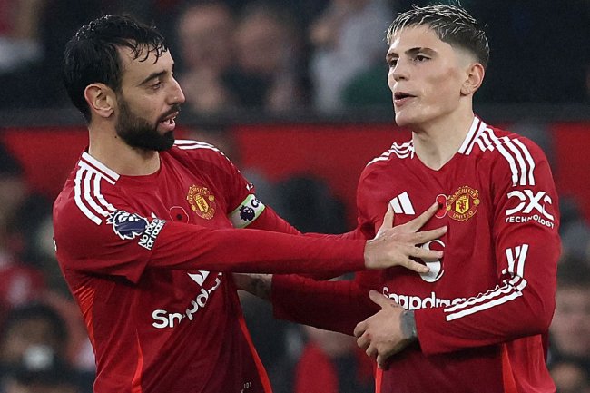 Kenapa Murung, Alejandro Garnacho? Kapten Manchester United Bruno Fernandes Ungkap Alasan Ale OGAH Selebrasi Vs Leicester