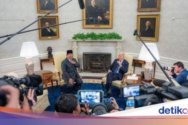 Biden Unggah Foto Bertemu Prabowo di Gedung Putih, Ungkap Isi Diskusi