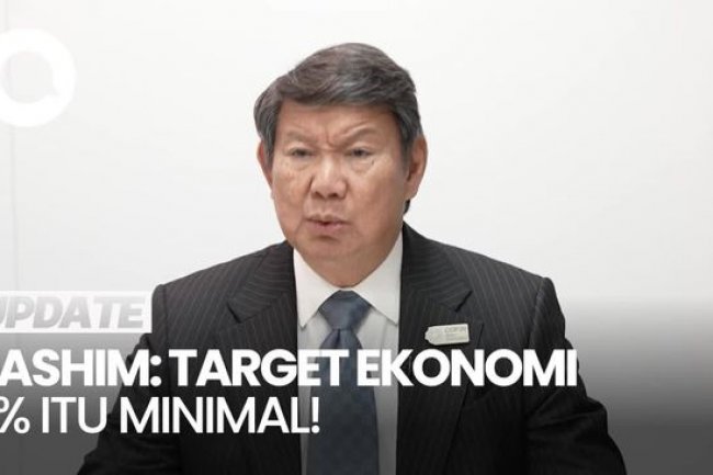 Video Hashim soal Prabowo Targetkan Ekonomi RI 8%: Saya Yakin Bisa 9,5%