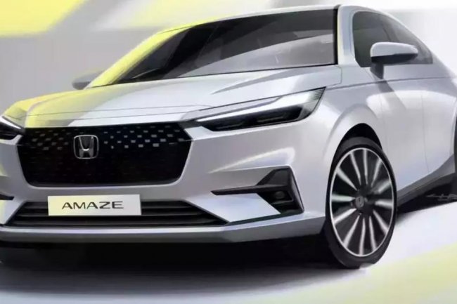 Honda Pamer Tampilan Utuh Amaze Generasi Baru, Sedan Murah Rp 140 Jutaan