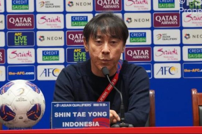 Shin Tae-yong Syukuri Hasil Imbang Australia vs Arab Saudi
