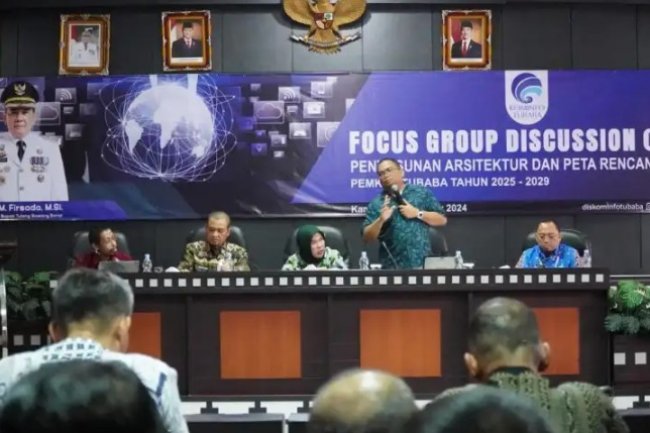 Pemkab Tubaba Laksanakan FGD Wujudkan Keterpaduan layanan Digital