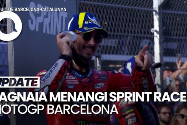 Video Penentuan Juara Dunia Martin Vs Bagnaia Ditentukan di Balapan Utama