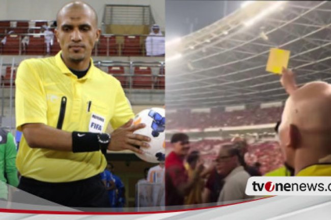 Momen Ahmed Al Kaf KW Tonton Laga Timnas Indonesia Vs Jepang di SUGBK hingga Beri Kartu Kuning kepada Shayne Pattynama
