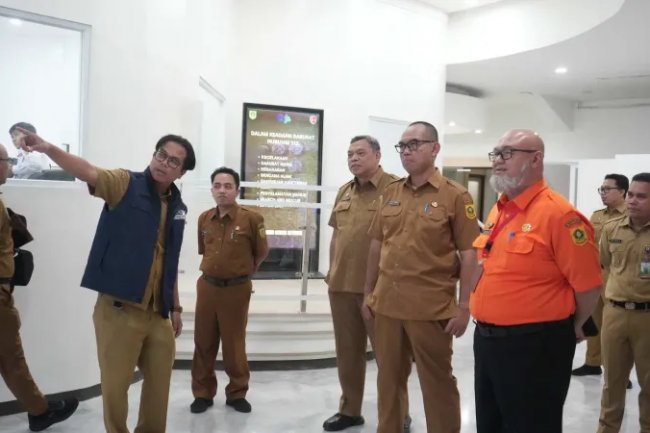 Sekda Pastikan Teknologi Informasi di Command Center Sudah Mumpuni Dukung Pilkada Kabupaten Bogor