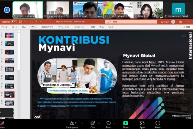Universitas Nusa Mandiri Jajaki Kerja Sama Internasional dengan MyNavi Corporation Jepang