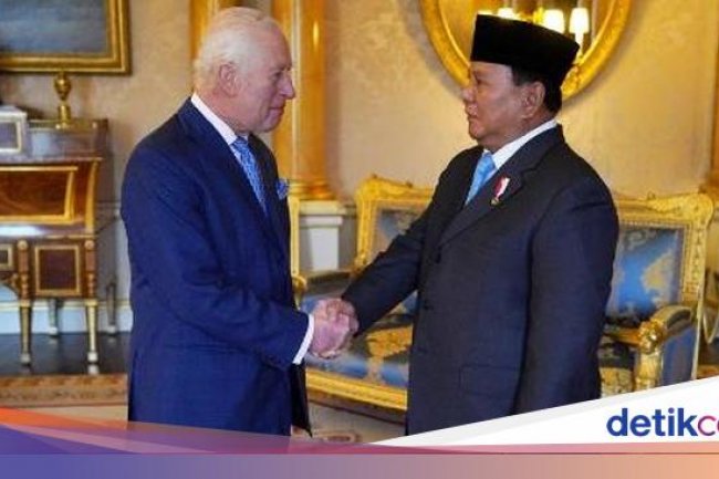 Momen Prabowo Jumpa Raja Charler III Bahas Isu Lingkungan dan Pelestarian Alam