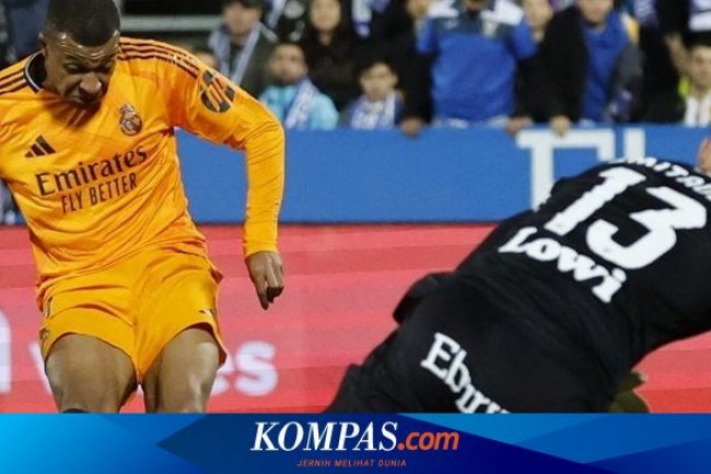 Real Madrid Gilas Leganes, Eksperimen Tukar Posisi Mbappe-Vinicius Sukses