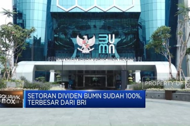 Video: Setoran Deviden BUMN Sudah 100%, Terbesar Dari BRI