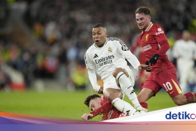 Liverpool Vs Madrid: Mbappe Mati Kutu di Anfield