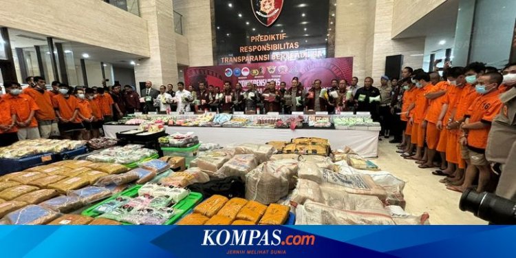 Para Tersangka Jaringan Narkoba Internasional Juga Dijerat TPPU